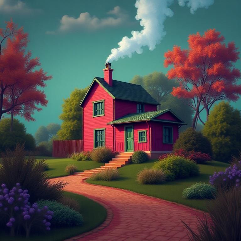 AI Generated House